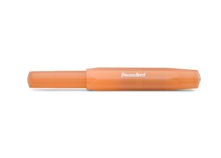 Pens Kaweco | Kaweco Frosted Sport Fountain Pen Soft Mandarin