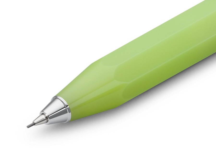 Pens Kaweco | Kaweco Frosted Sport Mechanical Pencil Fine Lime 0.7 Mm