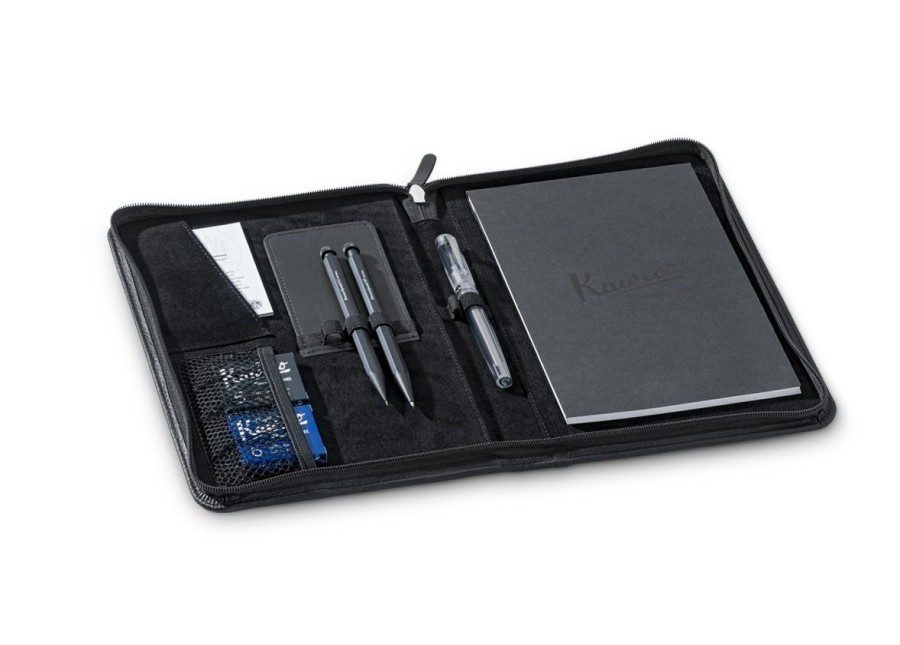 Accessories Kaweco | Kaweco Organiser Black Leather A5