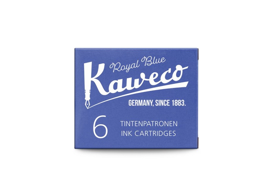 Accessories Kaweco | Kaweco Ink Cartridges Royal Blue 6-Pack