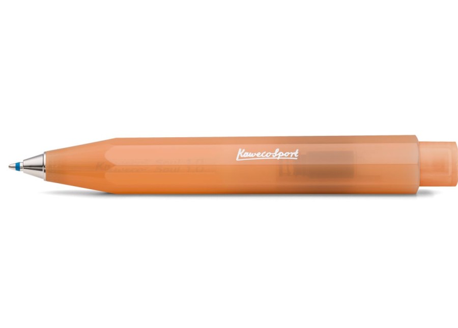 Pens Kaweco | Kaweco Frosted Sport Ball Pen Soft Mandarin