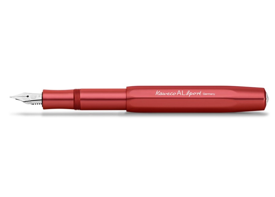 Pens Kaweco | Kaweco Al Sport Fountain Pen Deep Red