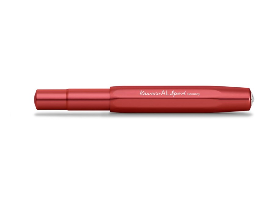 Pens Kaweco | Kaweco Al Sport Fountain Pen Deep Red