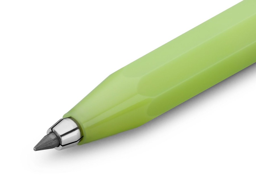 Pens Kaweco | Kaweco Frosted Sport Clutch Pencil Fine Lime 3.2 Mm