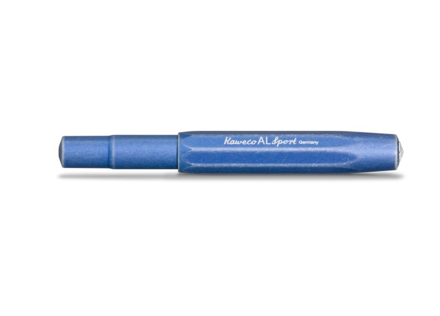 Pens Kaweco | Kaweco Al Sport Stonewashed Fountain Pen Blue