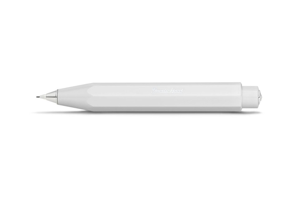 Pens Kaweco | Kaweco Skyline Sport Mechanical Pencil 0.7 Mm White