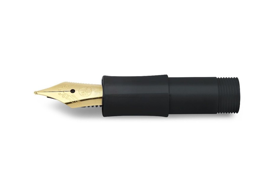 Accessories Kaweco | Kaweco Classic Sport Front Part Black With Gold-Plated Steel Nib