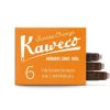 Accessories Kaweco | Kaweco Ink Cartridges 6-Pack Sunrise Orange