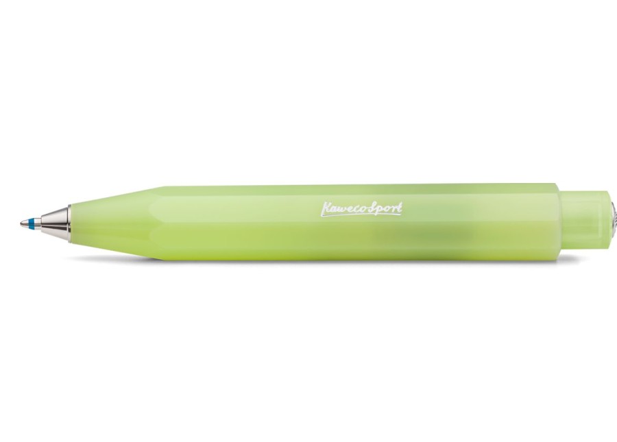 Pens Kaweco | Kaweco Frosted Sport Ball Pen Fine Lime