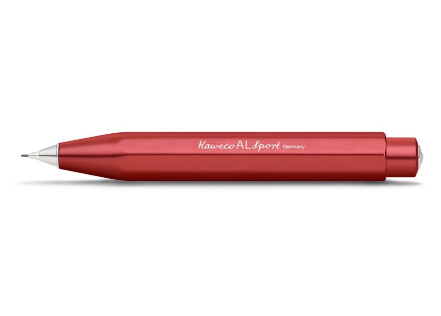 Pens Kaweco | Al Sport Mechanical Pencil Deep Red 0.7 Mm