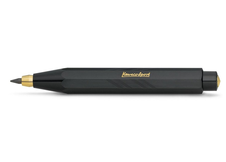 Pens Kaweco | Kaweco Classic Sport Guilloche Clutch Pencil 3.2 Mm Black