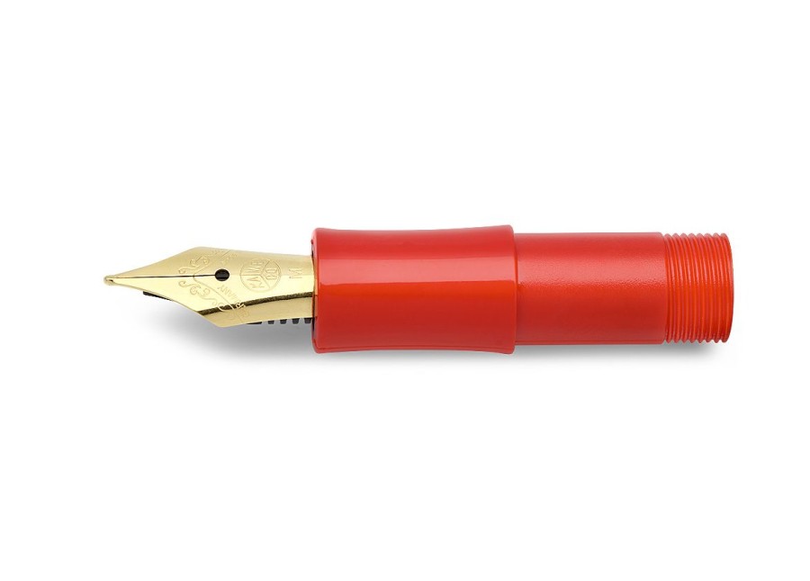 Accessories Kaweco | Kaweco Classic Sport Front Part Red With Gold-Plated Steel Nib