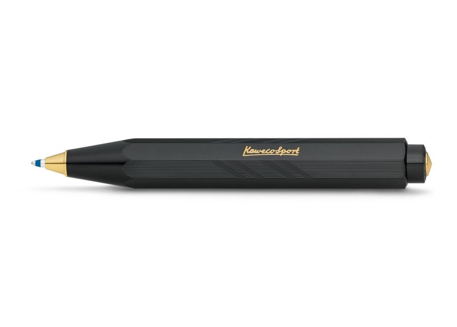 Pens Kaweco | Kaweco Classic Sport Guilloche Ball Pen Black