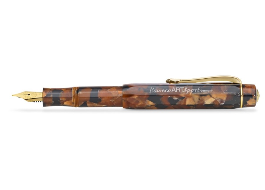 Pens Kaweco | Kaweco Art Sport Fountain Pen Hickory Brown