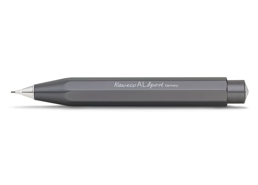 Pens Kaweco | Kaweco Al Sport Mechanical Pencil 0.7 Mm Anthracite