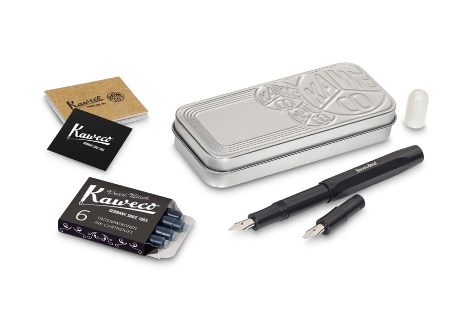 Pens Kaweco | Kaweco Calligraphy Sport Set "S" Black