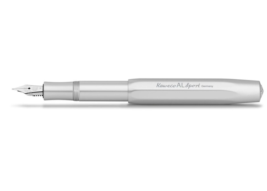 Pens Kaweco | Kaweco Al Sport Fountain Pen Silver