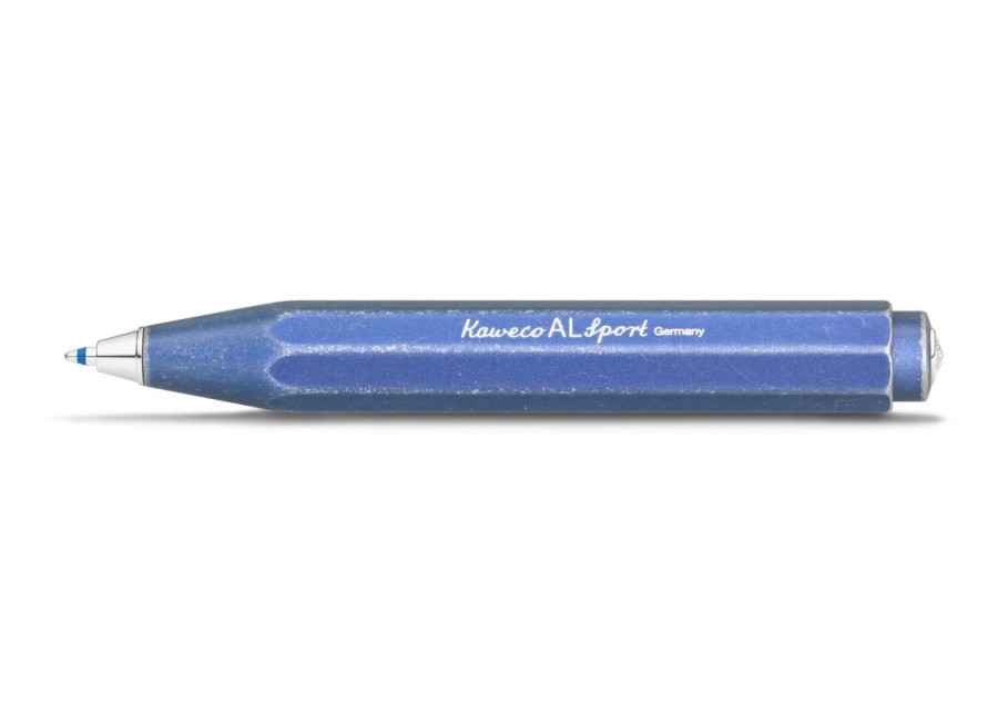 Pens Kaweco | Kaweco Al Sport Stonewashed Ball Pen Blue