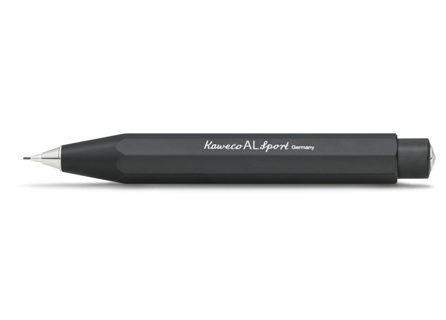 Pens Kaweco | Kaweco Al Sport Mechanical Pencil 0.7 Mm Black