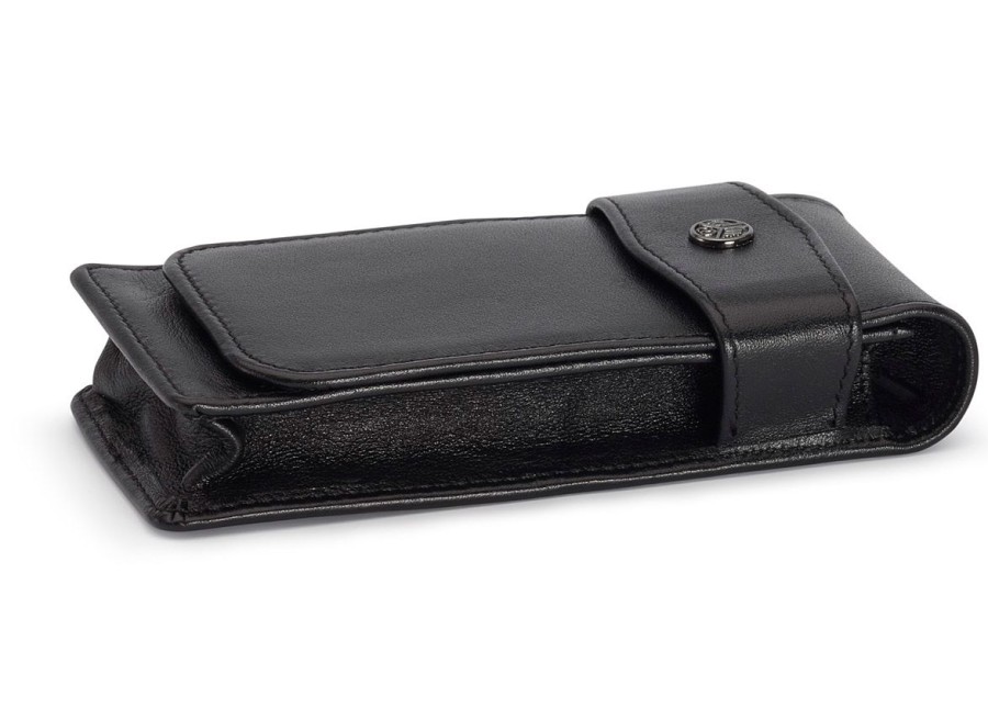 Accessories Kaweco | Kaweco 3-Pen Flap Pouch Black For Sport