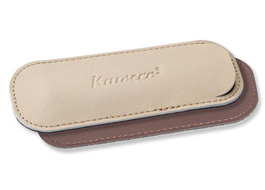 Accessories Kaweco | Kaweco Eco 2 Pen Pouch Creamy Espresso For Sport