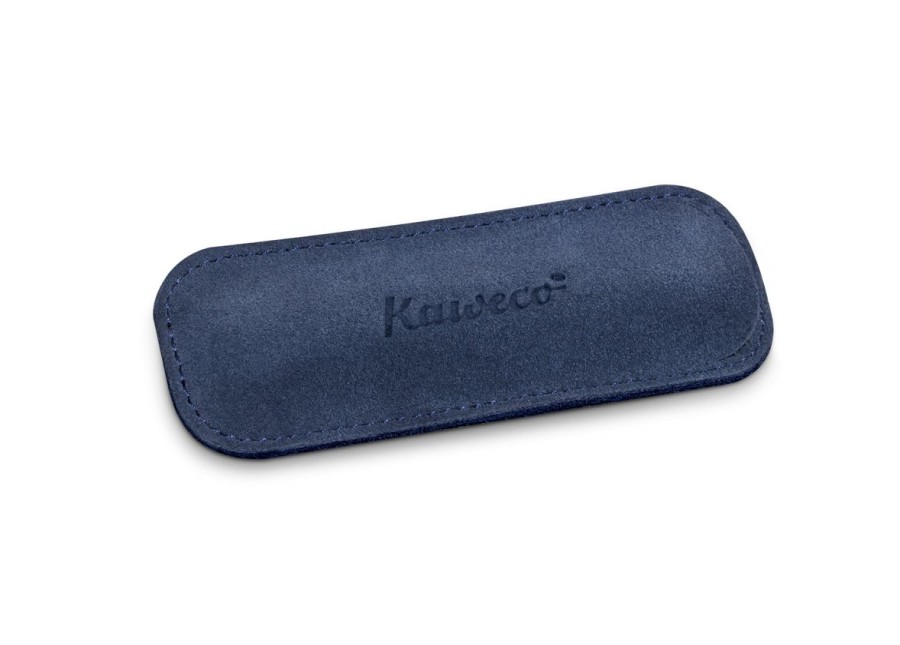 Accessories Kaweco | Kaweco Eco 2 Pen Pouch Velours Navy For Sport