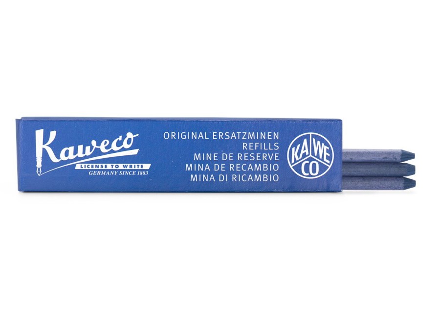 Accessories Kaweco | Kaweco Pencil Leads All Purpose Blue 5.6 Mm - 3 Pcs